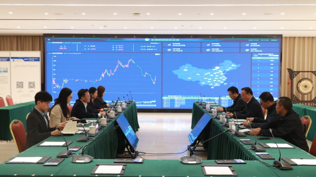 顾春华带队走访上海环境能源交易所