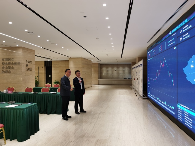 顾春华带队走访上海环境能源交易所